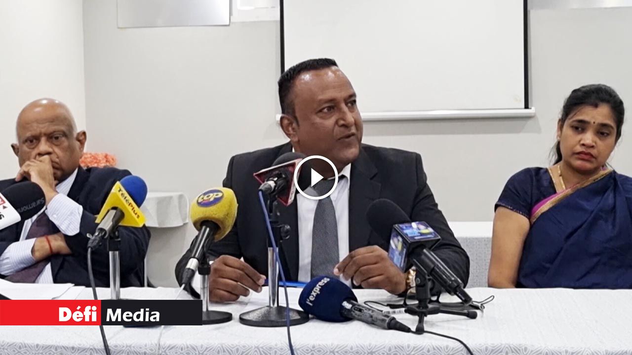 [Video] Manif au Mauritius College : les explications du manager Benysingh Rajmun 