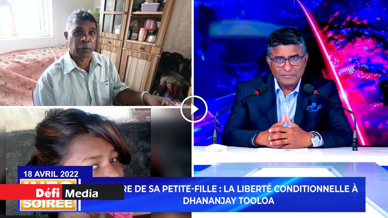 [Video] Info Soirée : « Mo ti zis anvi fer li per », explique Dhananjay Tooloa