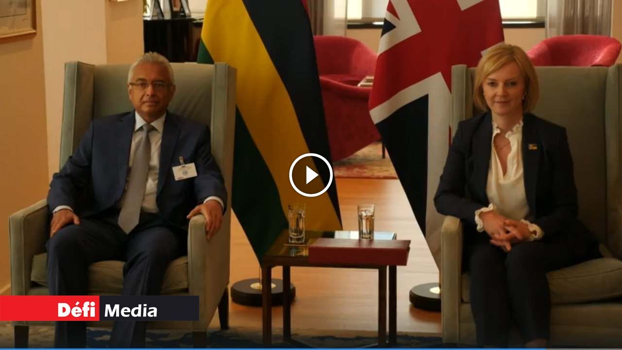 [Audio] Rencontre Truss/Jugnauth : le GM britannique parle de discussion «utile» sur l’avenir des Chagos et la souveraineté